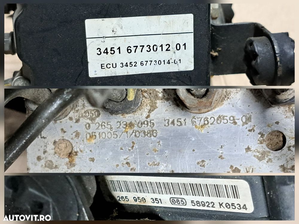 Modul unitate pompa ABS DSC originala BMW X5 E53 - 2
