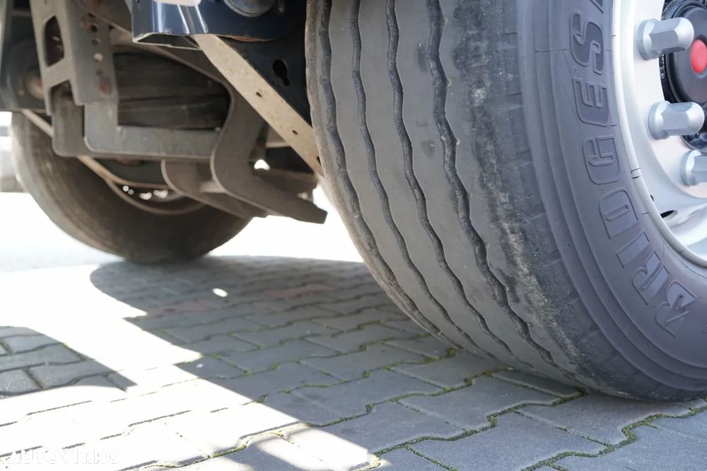 Wielton CORTINĂ STANDARD WIELTON / ACOPERIȘ LVT / SISTEM BDE - STALPINI CULISANTI / AXĂ RIDICABILĂ / PUȚIN FOLOSIT - 23