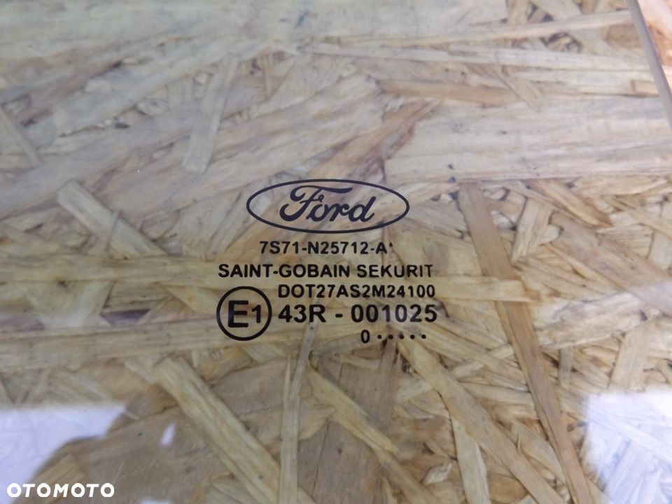 SZYBA BOCZNA DRZWI PRZEDNICH LEWA PRAWA FORD MONDEO MK4 IV 2007-2014 - 5