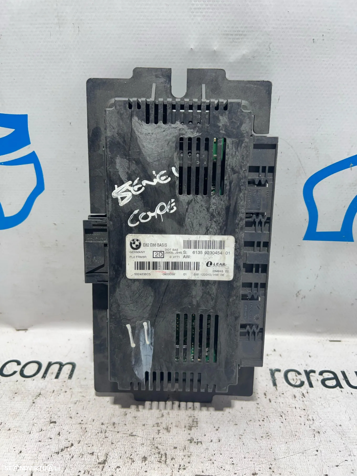 .Centralina Original Modulo FRM Serie 1 E82 2 Portas E88 Cabrio Basis Lear BMW FRM3R PL2 9 230 454 / 23994322 - 2