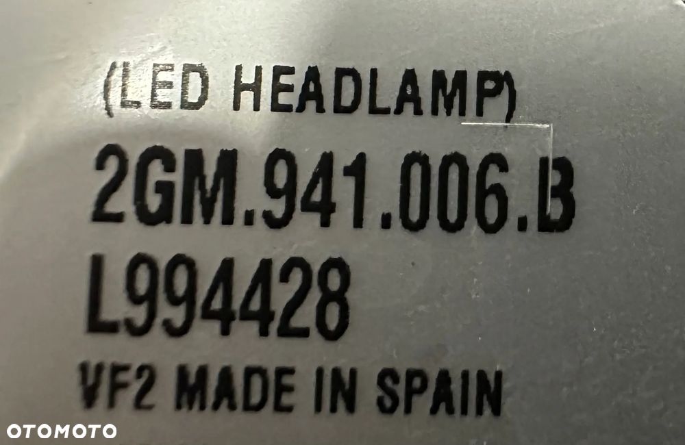 VW T-CROSS LAMPA PRZEDNIA PRAWA FULL LED 2GM941006B ORYGINAŁ! - 4