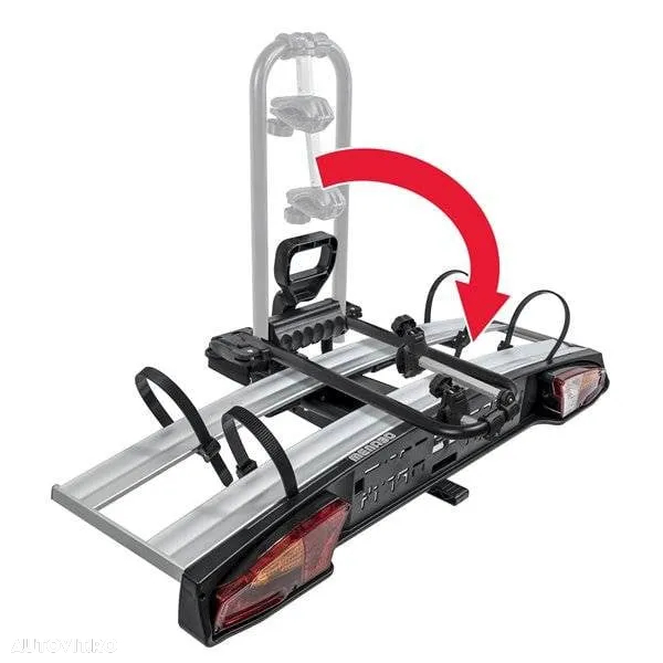 Suport biciclete Menabo Alcor 2 pentru 2 biciclete cu prindere pe carligul de remorcare, Nou _ Pret Importator - Emitem Factura si Garantie - 6