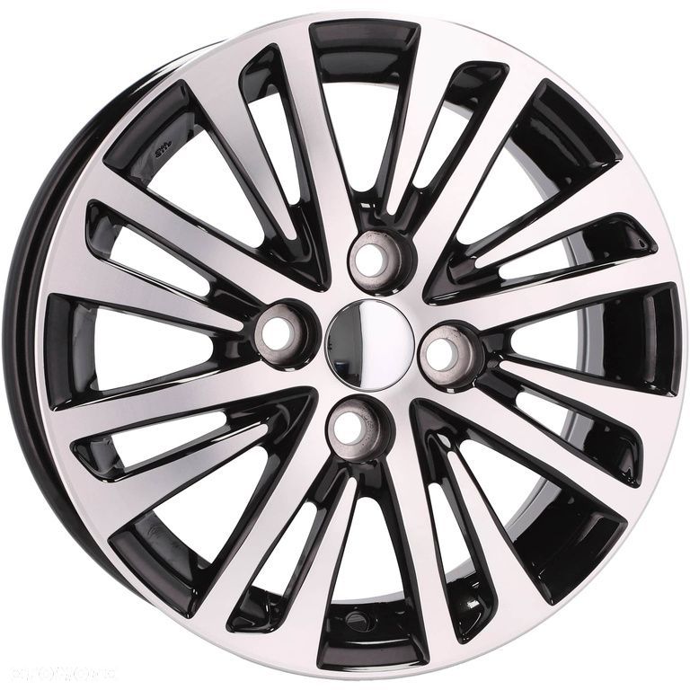 4x Felgi 14 4x100 m.in. do KIA Picanto RIO I-IV Sephia Shuma MAZDA 2 II TOYOTA Yaris - F1438 (LU1437 - 7