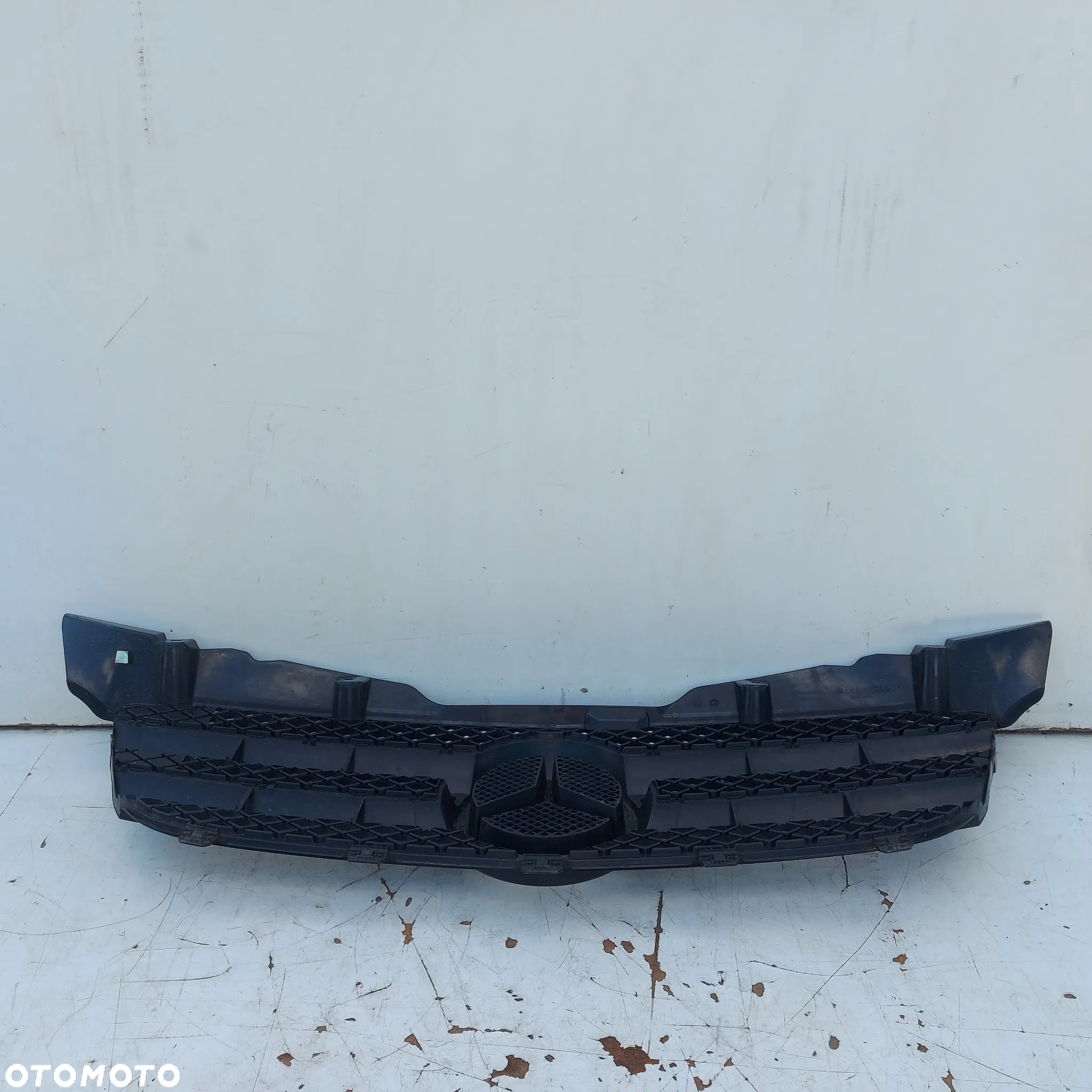 GRILL ATRAPA CHLODNICY EMBLEMAT CHROM MERCEDES SPRINTER W906 906 ORYGINAL DEMONTAZ 9068800385 - 4