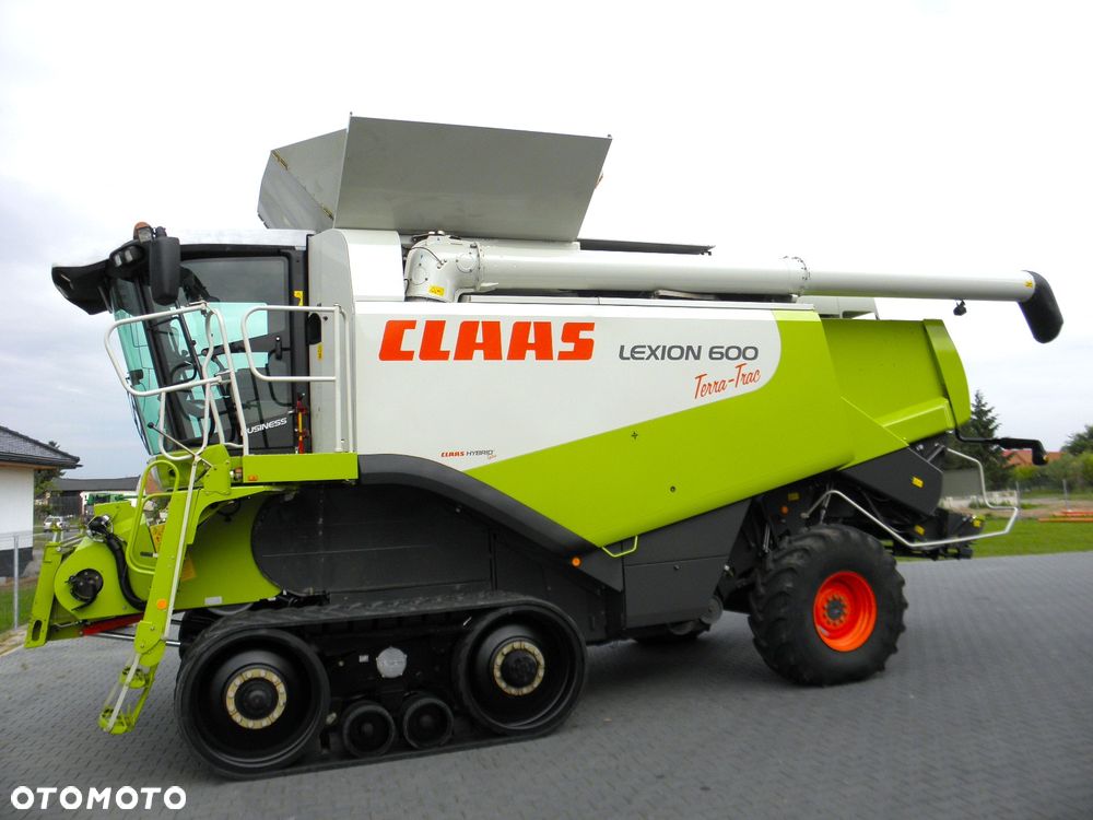 Claas Lexion 600 Terra Trac 2008 Rok, Najbogatsza Wersja, heder V1050, Nie Malowany, Stan Idealny - 3
