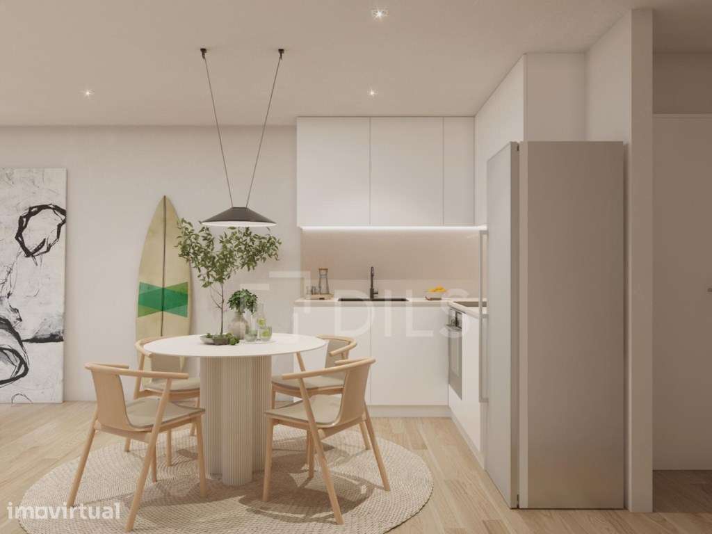 Apartamento T1 Duplex, em novo empreendimento em Matosinhos - Grande imagem: 4/50