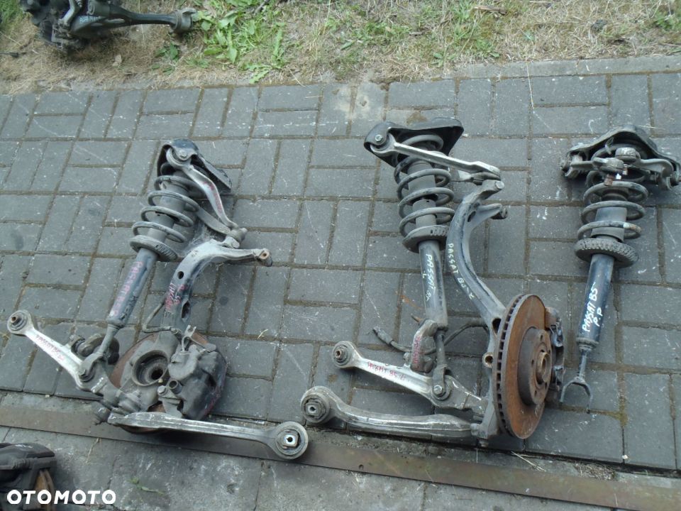 amortyzator sprężyna AUDI A4 B5 A6 C5 PASSAT B5 poduszka mocowanie wahacz kielich vw passat b5 przód oryginał wszystkie części do b5 - 1