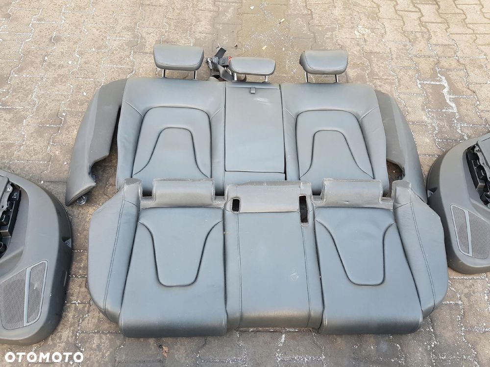 AUDI A4 B8 LIFT SEDAN FOTELE KANAPA SKÓRZANE - 2