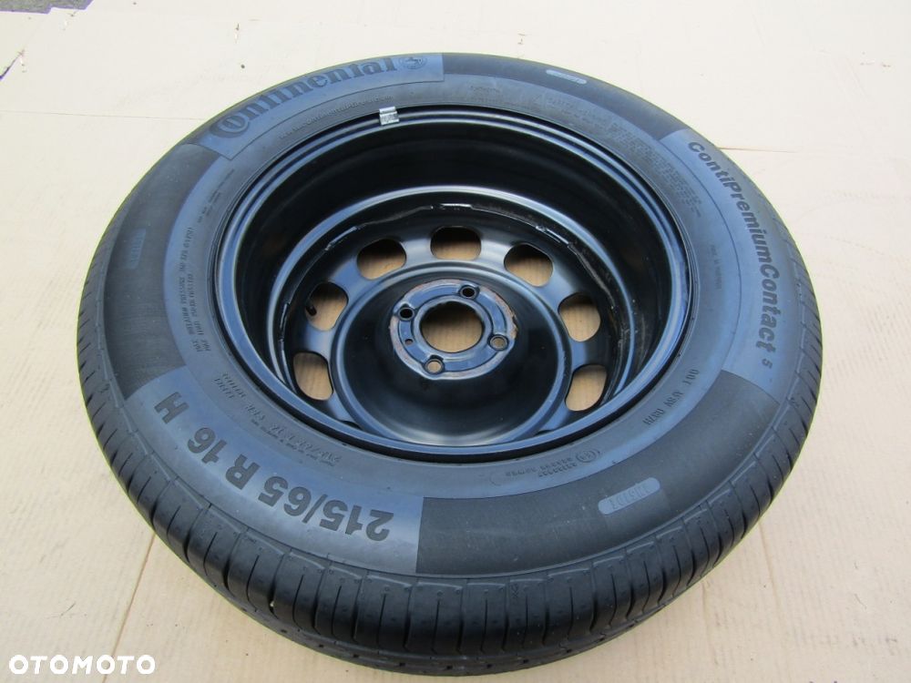 1x Felga Koło Zapasowe Dojazdowe 16 Peugeot 2008 II 6,5j 4x108 ET32 215/65 - 7