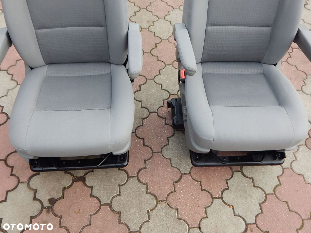 vw t5 t6 multivan fotel kierowcy pasażera prawy lewy przód komplet - 6