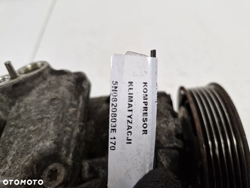 VOLKSWAGEN PASSAT B7 2.0 TDI SPRĘŻARKA KOMPRESOR KLIMATYZACJI 5N0820803E - 11