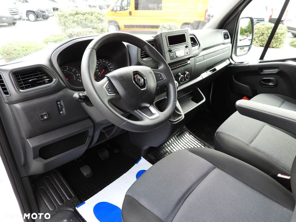 Renault MASTER PLANDEKA 10 PALET WEBASTO TEMPOMAT LEDY PNEUMATYKA KLIMATYZACJA  165KM - 3