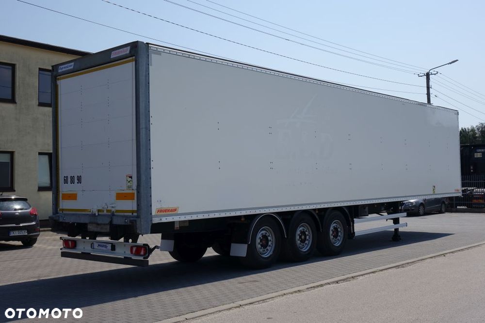 Fruehauf KONTENER / FURGON / OSIE SAF / ROLETA / OŚ PODNOSZONA / PODŁOGA SZYNA-DESKA - 5