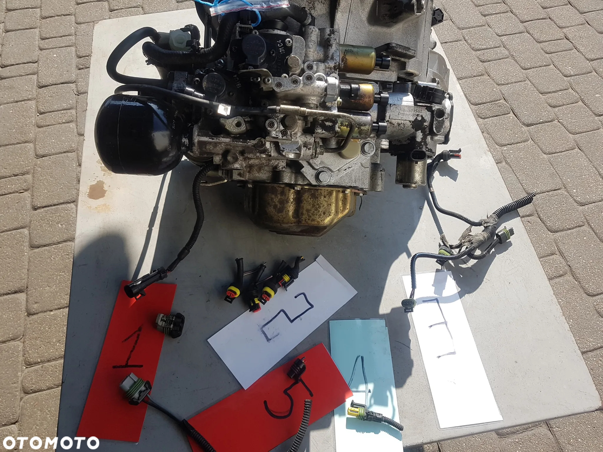 wiązka kostka skrzynia automatyczna automat selespeed dualogic robot automat fiat alfa  500 grande punto evo doblo Qubo fiorino ducato 147 156 stilo - 31