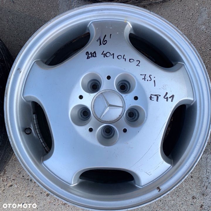 MERCEDES felga felgi komplet 16" ET 41 a2104010402 vito viano e - 4
