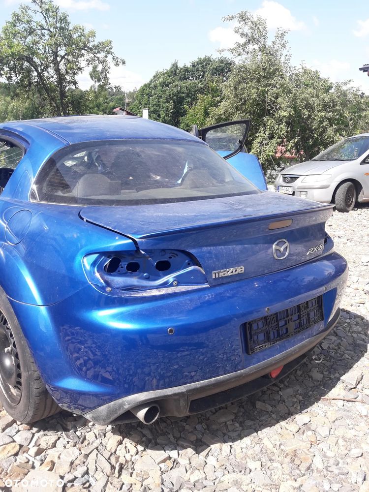 Mazda RX-8  szyba tylna tył pas - 4