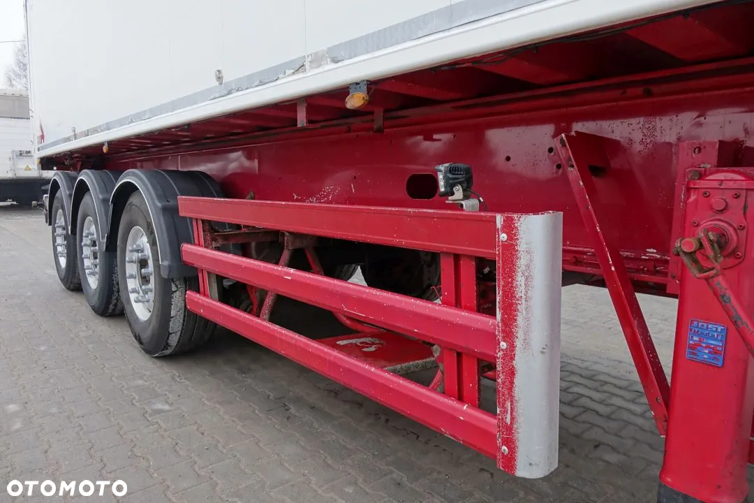 Stas WYWROTKA / S300CX / 44m3 / Z NADSTAWKAMI 52 m3 / ALUMINIOWA / OSIE MERCEDES / OŚ PODNOSZONA / KLAPO-DRZWI / ALUMINIOWE FELGI - 14