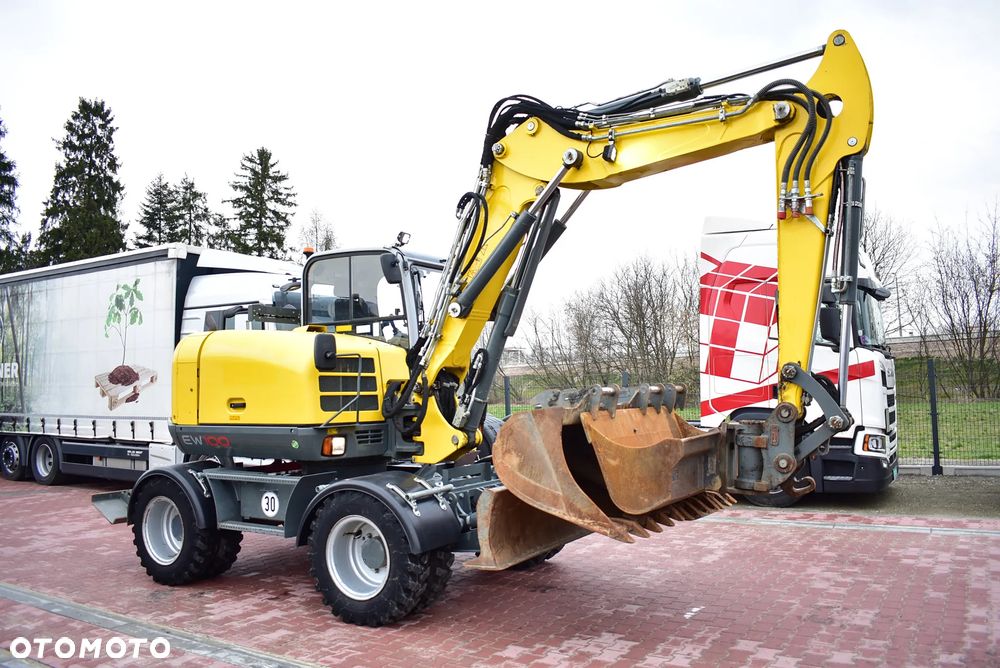 Wacker Neuson EW 100 Koparka kołowa 10.5 T/ Powertilt/ 4 Łyżki/ Podpory + Pług/ 2021/ 3.700 Mth/ Sprowadzona z Austri ! - 31