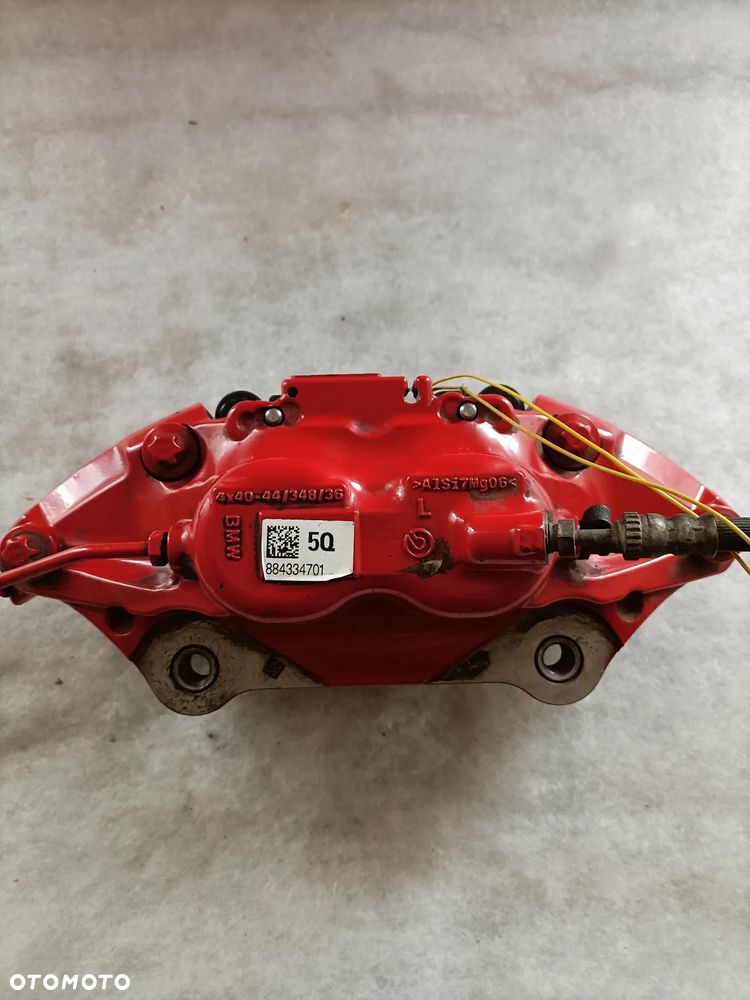 BMW G30 G20 G01 G02 X3 X4 G30 M-PAKIET ZACISK LEWY PRZÓD KLOCKI 348 - 5