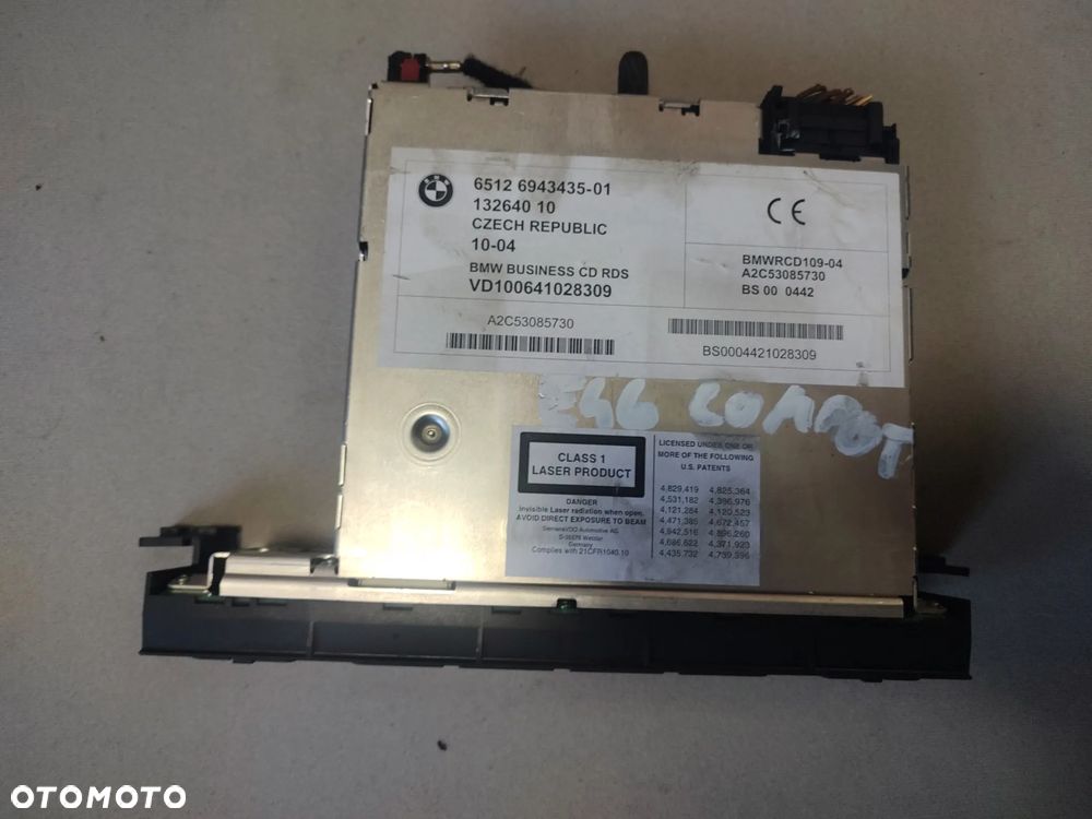 BMW 3 E46 CD RADIO 6943435-01 - 2