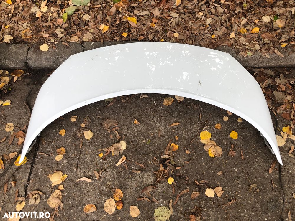 Capota fata motor Renault Scenic alb 2005 - 5