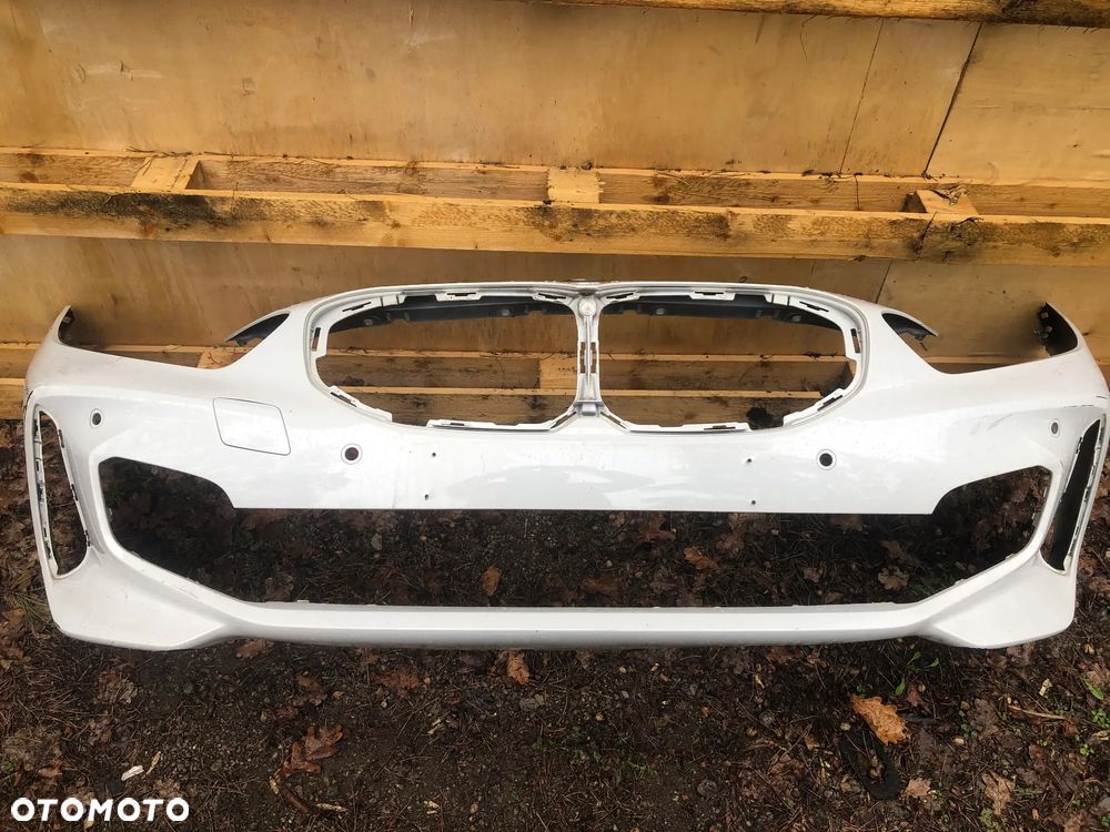 Zderzak przód, Listwa progowa prawa - BMW 1 F40 Bordowy / Biały- 51778079666 - 6