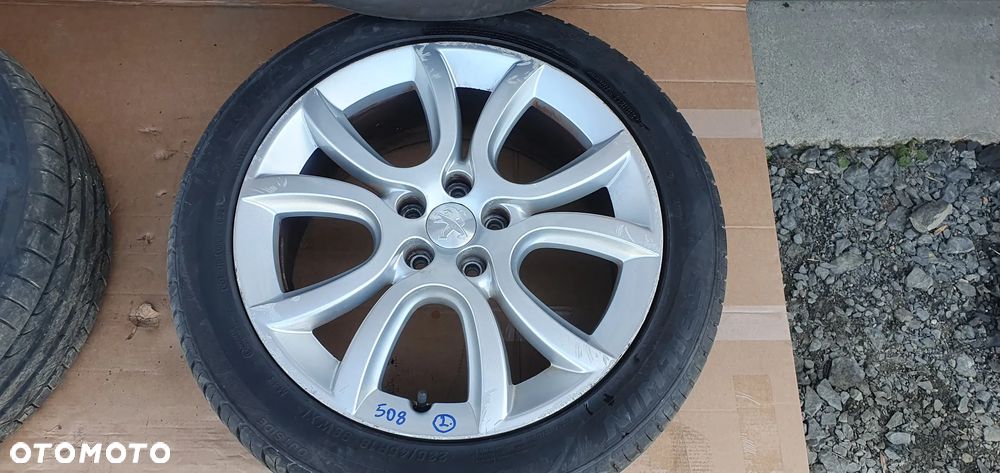 Alufelgi felgi aluminiowe z oponami alusy 5x108 r18 Peugeot 508 9671401877 - 3