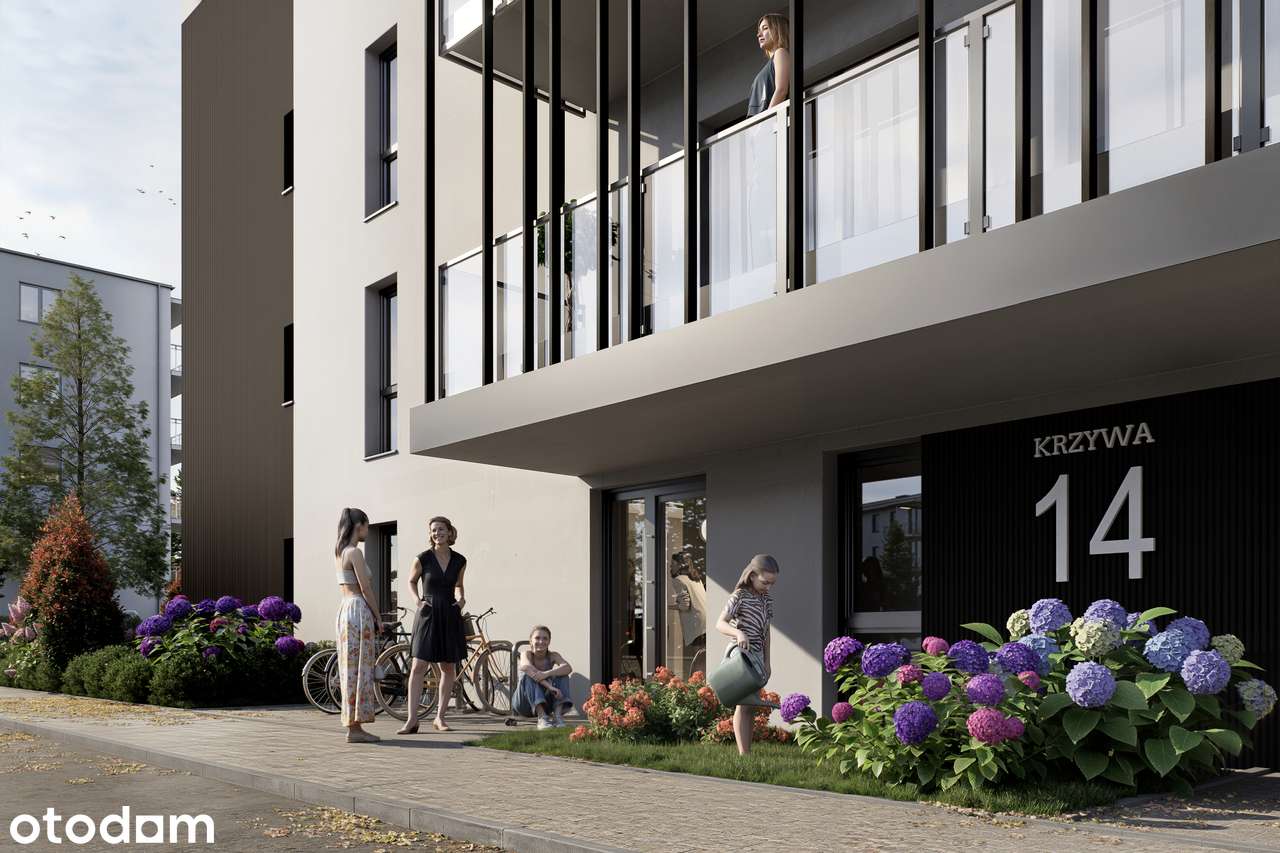 Nowe mieszkanie 3 pokojowe z ogródkiem!Poznań Górczyn tylko 13mieszkań