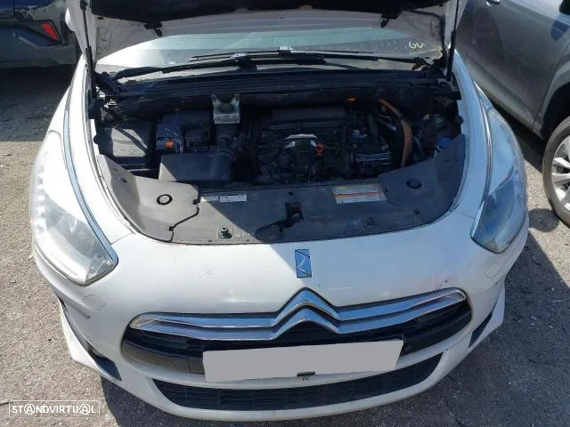 Citroen DS5 Branco - 2.0 HDi Hibrido para peças - 200cv - Parachoques | Frente Completa | Rádio | Jantes | Faróis | Portas | Vidro | Motor | Tampa Mala | Farolim | Farolins | Xenon | Pre LCI - 7