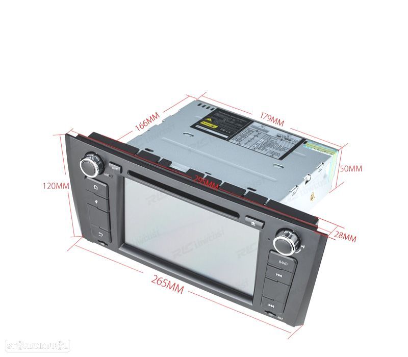 AUTO RADIO 2DIN 7" PARA BMW SERIE 1 E81 E82 E87 E88 04-11 USB GPS TACTIL HD - 2
