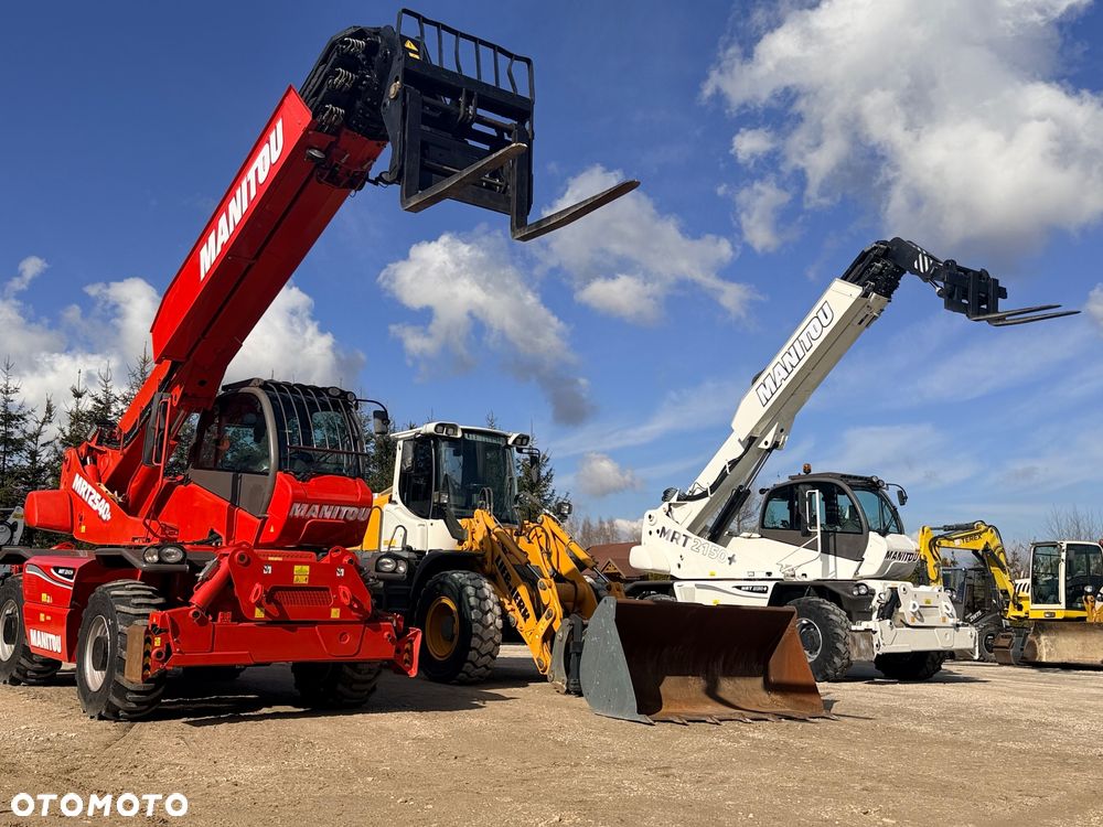 Manitou Ładowarka teleskopowa Manitou Mlt 840 137 PS łyżka widły Merlo 42.7 TF 737 130 Jcb 541-70 Bobcat TL 38.70 rolnicza budowlana KLIMA zaczep hydr - 27