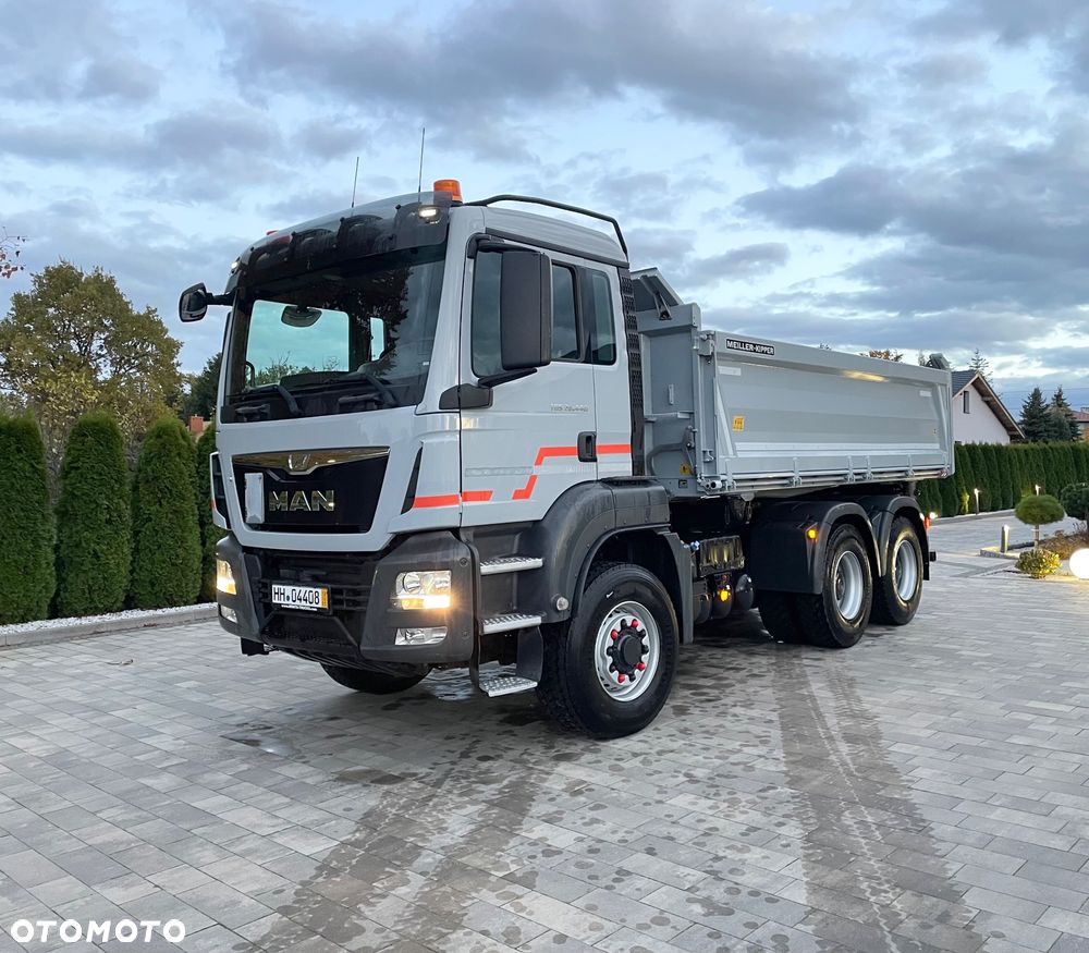 MAN TGS 26-440 // 6x6 // MEILLER 3 STRONNY Z NIEMIEC - 2