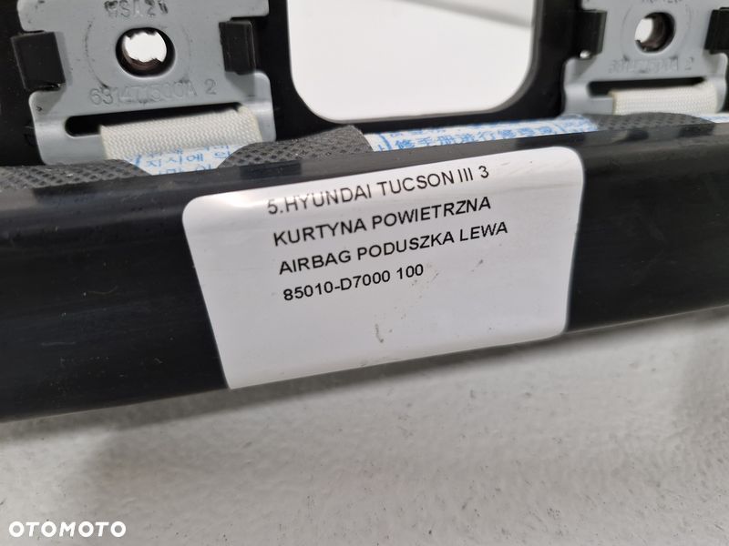 HYUNDAI TUCSON III 3 KURTYNA POWIETRZNA AIRBAG PODUSZKA LEWA 85010-D7000 - 4