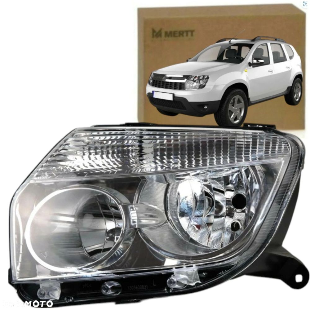 REFLEKTOR LAMPA PRZEDNIA LEWA H1 H7 250602589R DACIA DUSTER HS 2010-2013 - 1