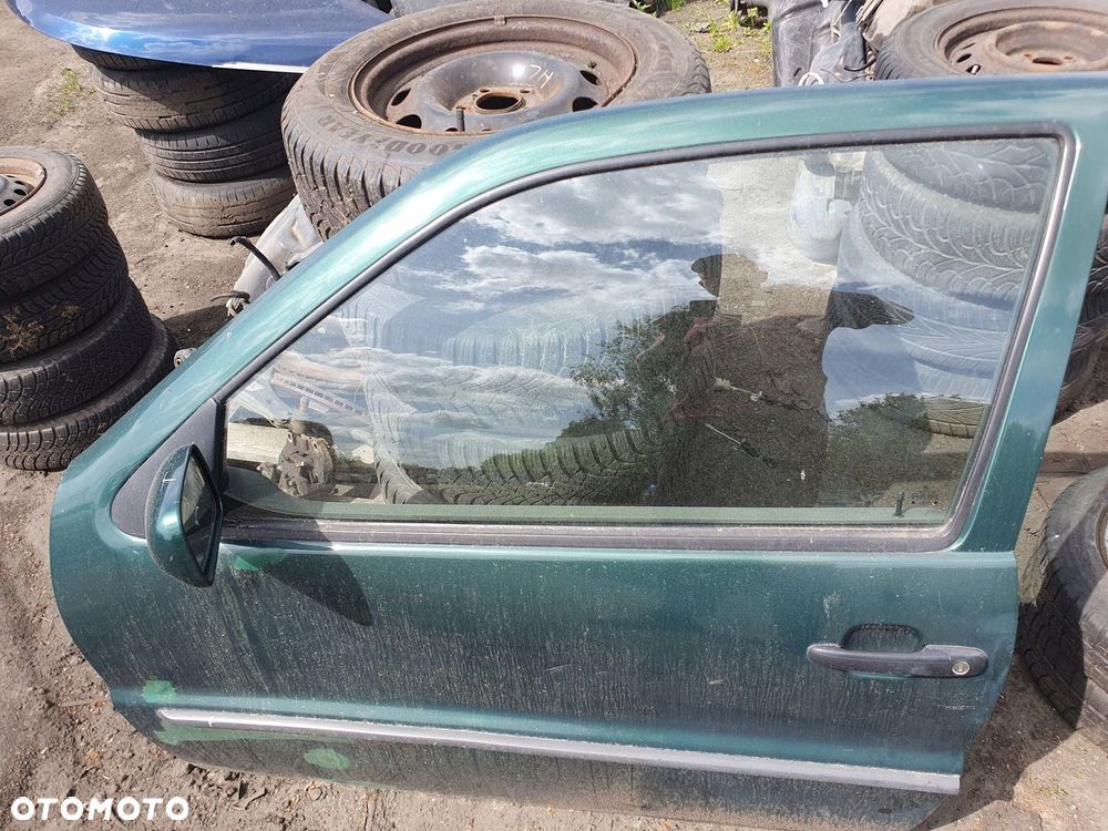 zamek mechanizm rygiel drzwi lewy VOLKSWAGEN POLO 62 IGŁA 3drzwi - 3