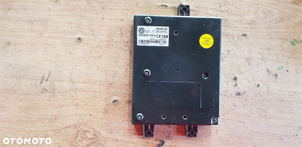 VW PASSAT B6 MODUŁ TELEFONU BLUETOOTH 3C0035729E - 1