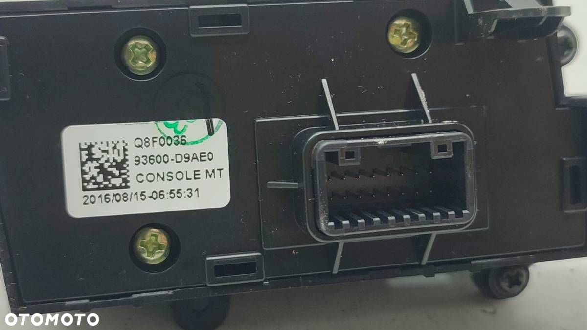 PRZEŁĄCZNIK PANEL PDC CZUJNIKÓW PARKOWANIA KIA SPORTAGE IV 93600D9AE0 - 4