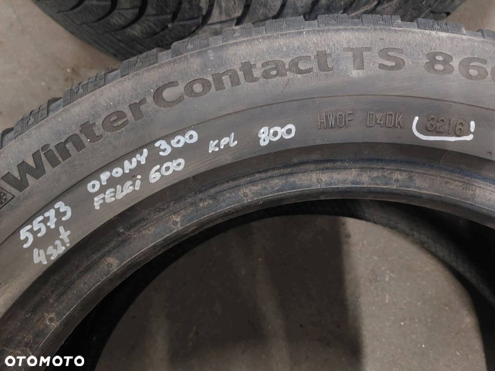 OPONY ZIMOWE 4 SZT 205/55R16 TRISTAR SNOWPOWER CONTINENTAL TS 860 - 8