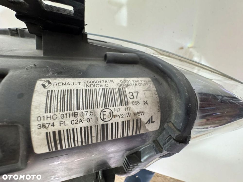 RENAULT MEGANE III 3 LIFT GT LAMPA PRZÓD PRZEDNIA LEWA EUROPA ORYGINAŁ - 5