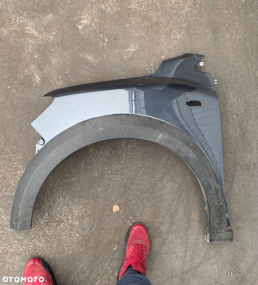 DACIA SANDERO 3 III STEPWAY JOGGER BŁOTNIK PRZEDNI LEWY lewy przód + listwa błotnika lewa  Z LISTWĄ LEWĄ TEKNA GRAFITOWY Wwa - 1