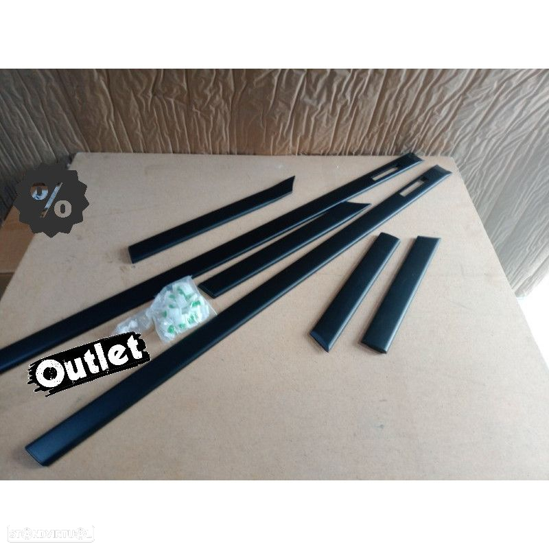 R147547C4 KIT CONJUNTO FRISOS LATERAIS BMW E36 LOOK M3 COUPE CABRIO - 4