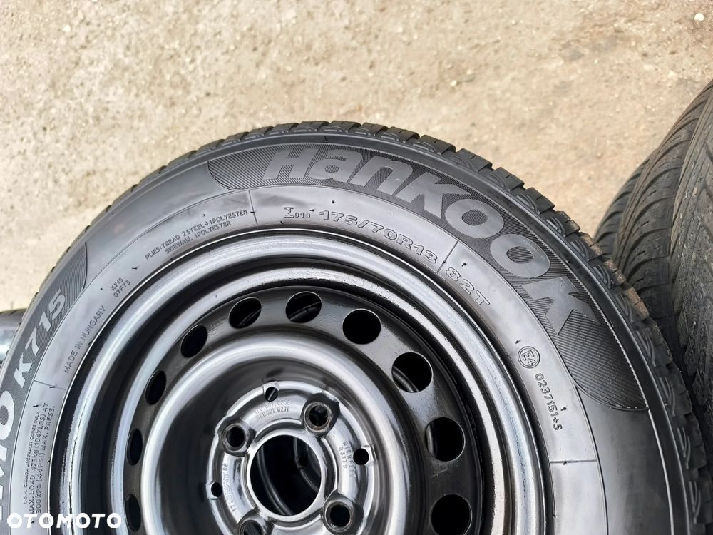 4x100 Felgi Stalowe Stal 13 Koła Letnie Lato VW POLO LUPO GOLF JETTA CADDY SEAT AROSA INCA CORDOBA TOLEDO IBIZA 7mm Legnica ALU-RAD 175/70 - 4