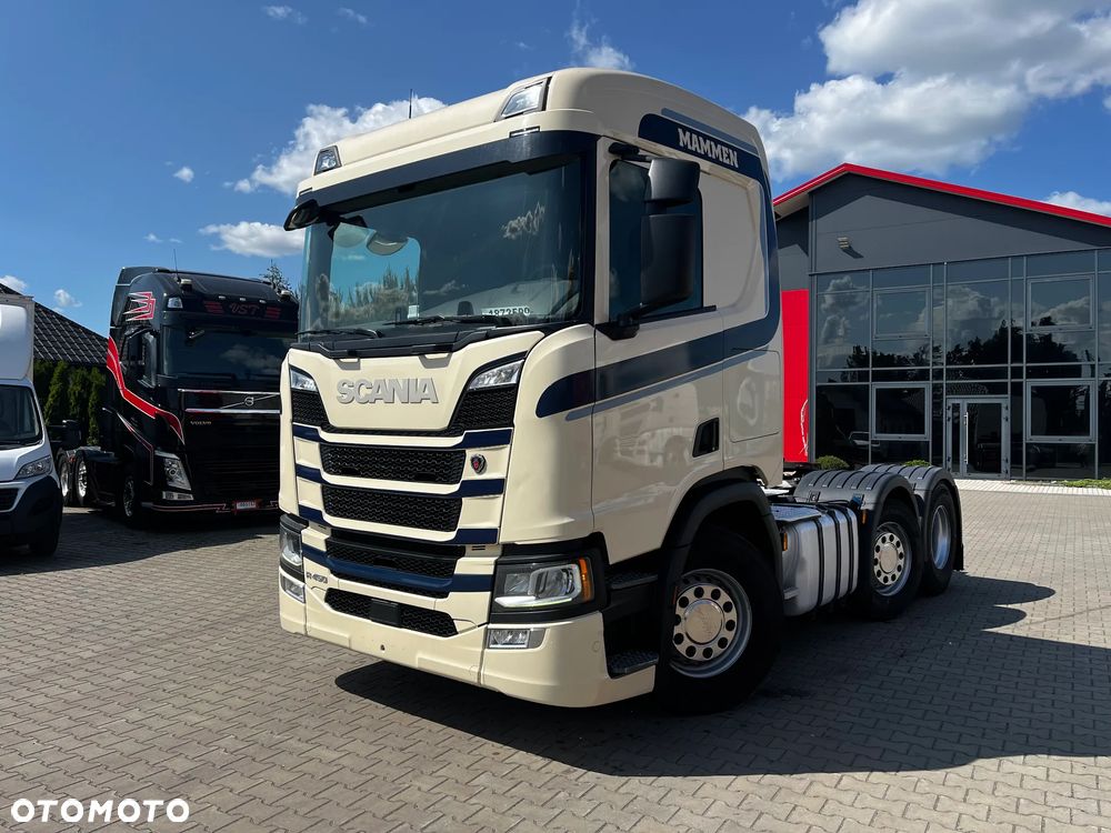 Scania R450 6x2 PUSHER  STAN IDEALNY !!!!  CAŁA  NA PODUSZKACH SPROWADZONA OŚ PODNOSZONA SKRĘTNA FULL LED - 1
