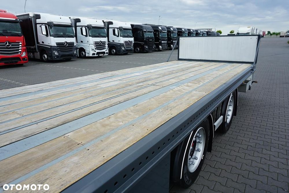 Fruehauf TANDEM / PLATFORMA / DŁ. 7,3 M - 16