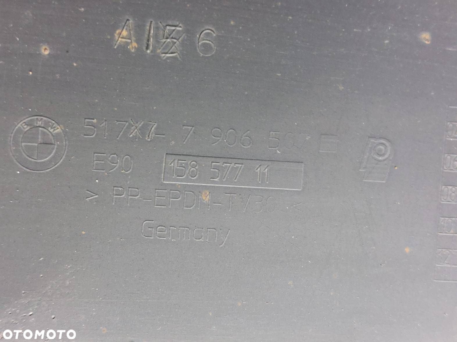 PRÓG NAKŁADKA LEWA + PRAWA BMW E90 416/9 7906508 7906507 - 12