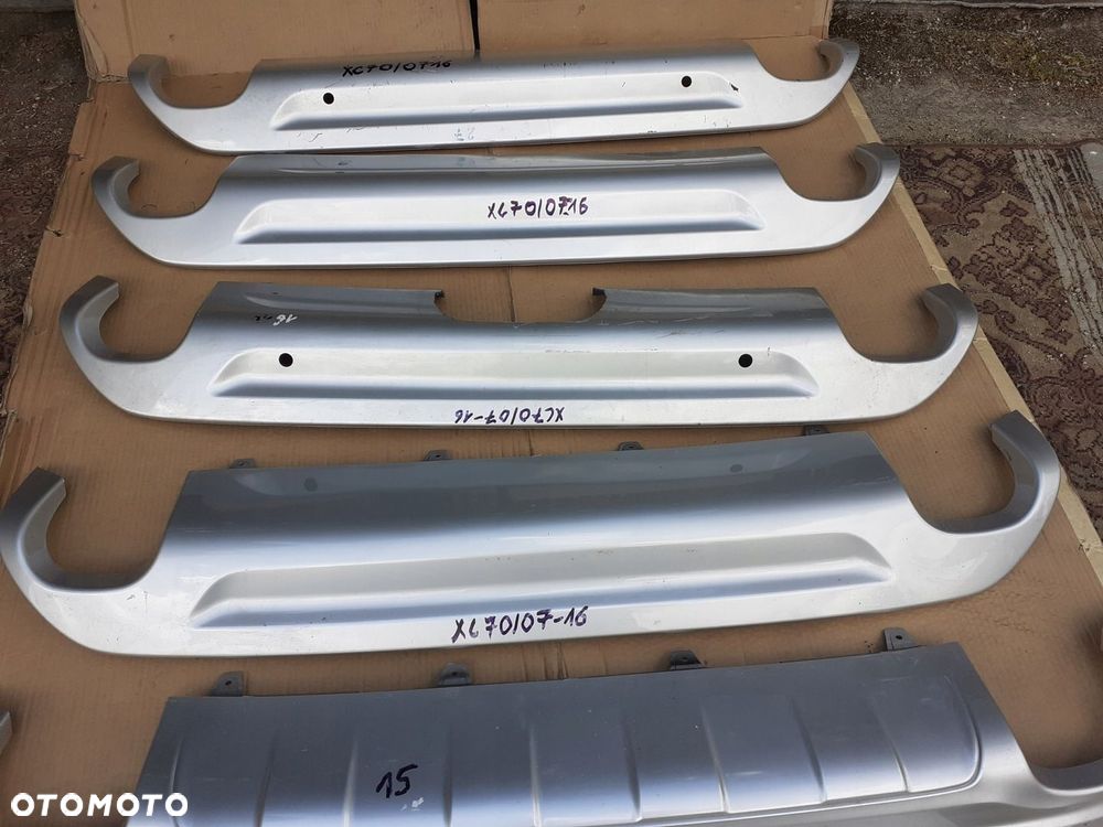 Spoiler dokładka zderzaka tył Volvo XC70 07-16r. - 4