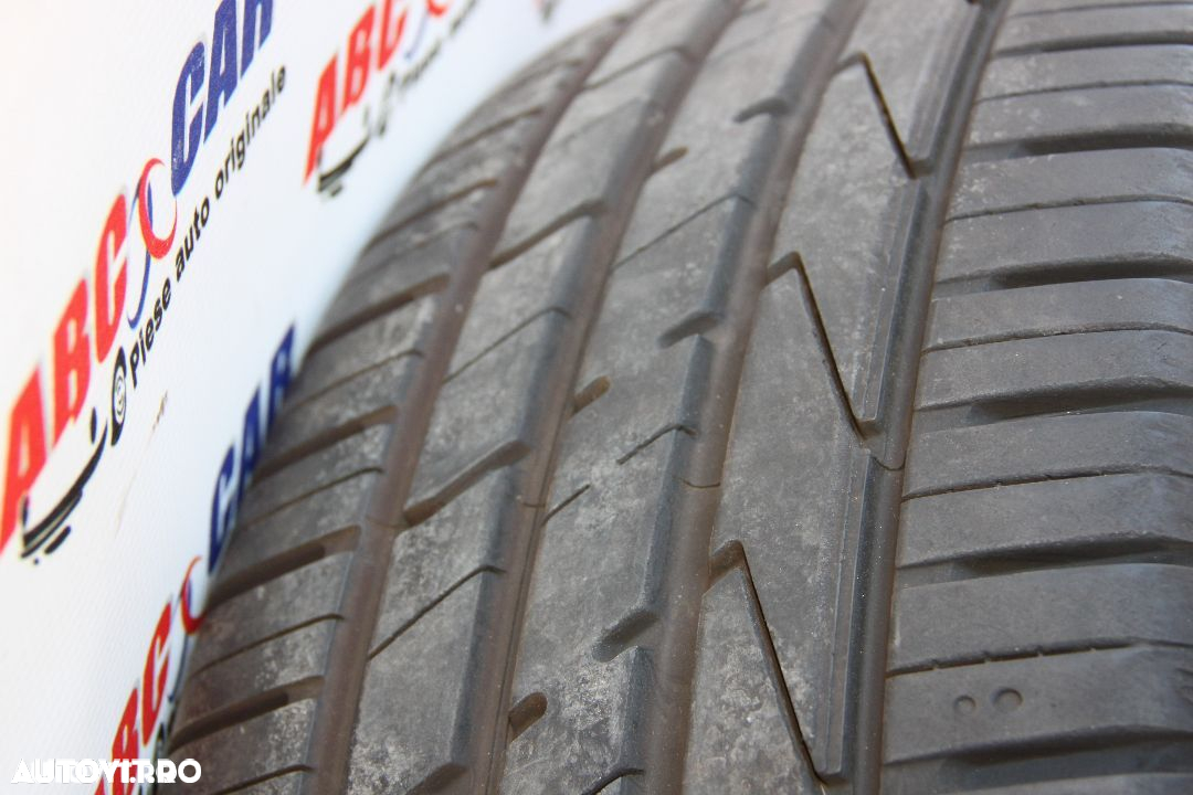 Jante aliaj Sonora aluminiu Roti Vw Touareg 7P 5X130 235/65 R17 HANKOOK DOT 2014  COD: 7P6601025 IMPECABILE - 6