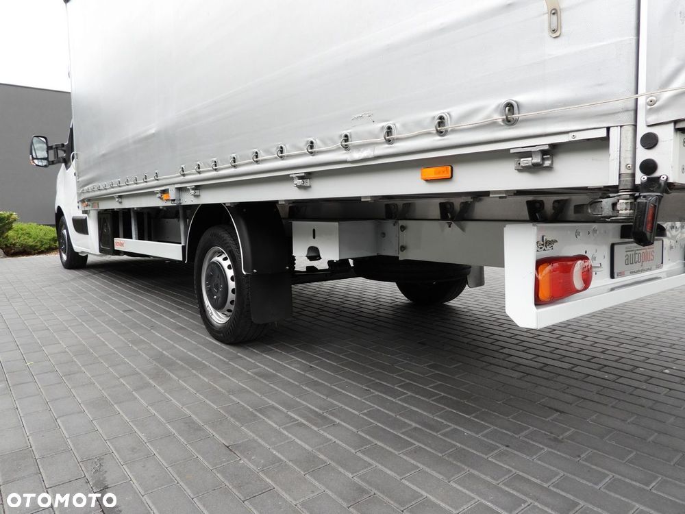 Renault MASTER  PLANDEKA 10 PALET TEMPOMAT LEDY PNEUMATYKA KLIMATYZACJA  165KM - 17