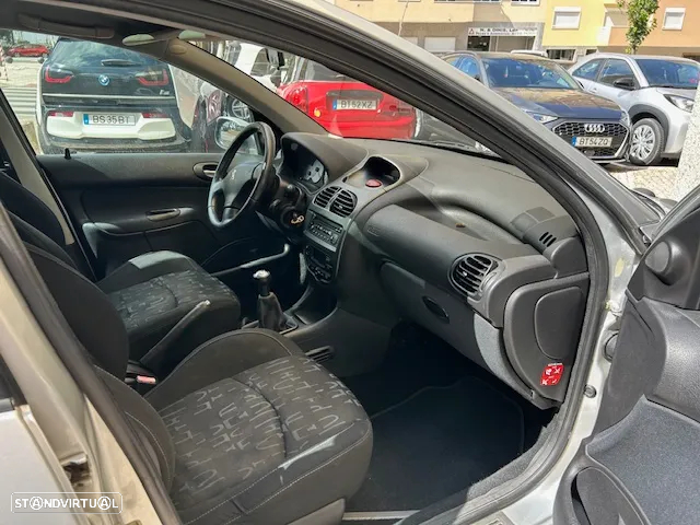 Peugeot 206 1.1 Black & Silver II - 10