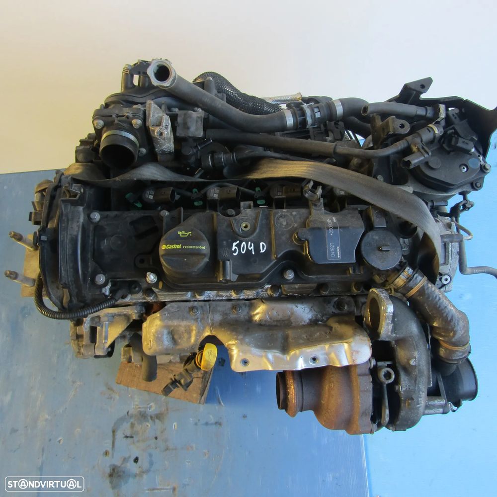 Motor Volvo 1.6 diesel com referencia D4162T - 6